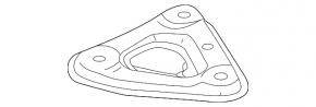 Front right subframe burdock Nissan Rogue 21-23 JP built
