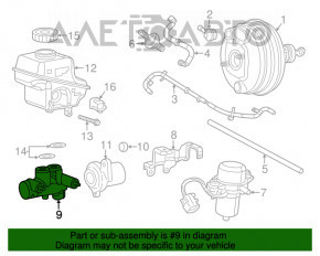 Chrysler 300 Master Cylinder 11-23
