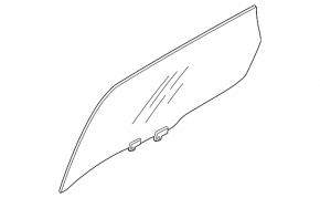 Glass door rear left Nissan Murano z50 03-08