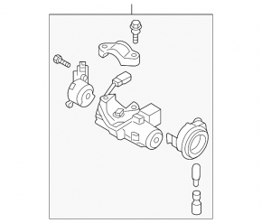 Subaru b9 Tribeca ignition switch with key