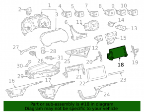 Monitor, display, navigation Toyota Camry v70 21-24 large