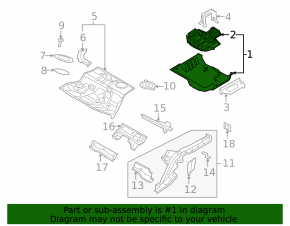 Audi A4 B8 08-16 Trunk Tray