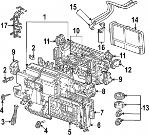 Dry heater Audi E-Tron 19-23