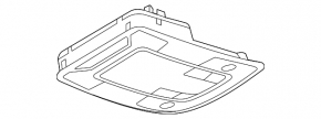 Front light for sunroof Audi A3 22-26 gray