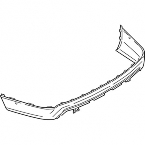 Bumper rear lower part Ford Explorer 16-17 structure