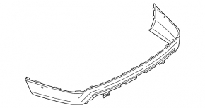 Bumper rear lower part Ford Explorer 16-17 structure
