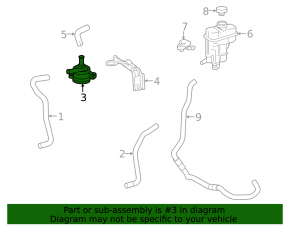 Toyota Venza 22- inverter cooling pump