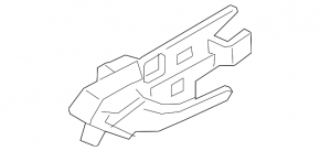 Lincoln Corsair 20-26 front inner door handle