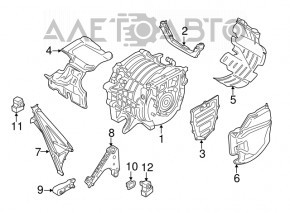 Engine mount bracket left BMW i3 14-20