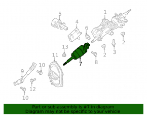 Lexus LX570 16-21 Intermediate Steering Shaft
