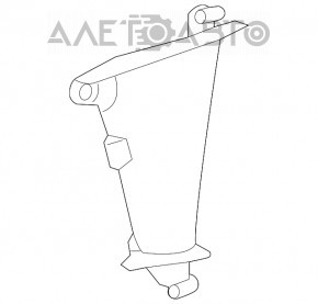 Front bumper air duct left Audi A6 C8 19-