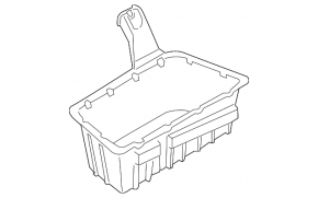 Trunk tray right BMW 5 F10 11-16 type 1