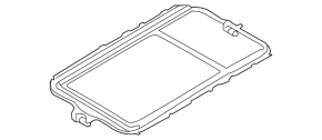 Panorama mechanism frame BMW X5 F15 14-18