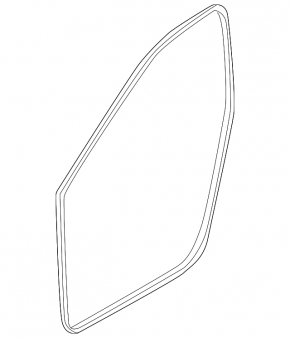 Door seal front left Nissan Rogue 21-24 US built