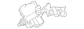 Fuel filler flap lock Toyota Camry v70 20-24