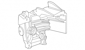 Lexus RX450h Air Conditioning Compressor Bracket 16-22