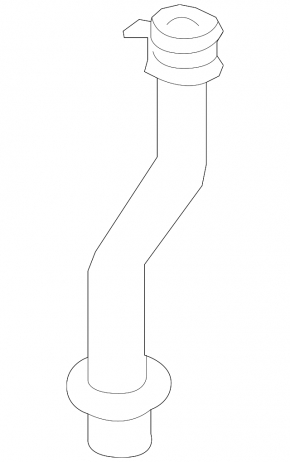 Porsche Cayenne 19-26 Turbo Oil Drain Pipe