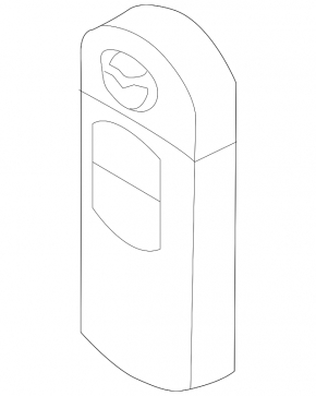 Smart key for Mazda CX-50 23-25, 3 buttons, push buttons