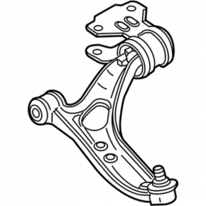 Lower control arm front left Ford Focus mk3 11-18 aluminum R16-18