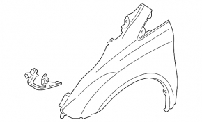 Front left wing Ford Transit Connect MK2 13-