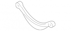 Upper control arm rear right Mazda6 03-08