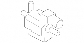 Solenoid valve on the intake Audi A6 C7 12-18