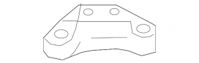 Rear Engine Mount Infiniti QX50 19-20