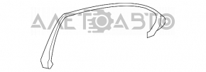 Mercedes W211 black inner rear right door frame