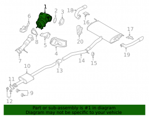 Volvo XC60 22-25 B5 Catalytic Converter