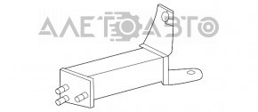 Front bumper lower reinforcement fang right Toyota Highlander 20-