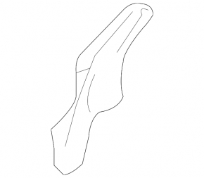 Right windshield wiper seal for Toyota Avalon 2012