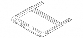 Subaru b9 Tribeca hatch frame