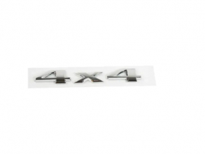 Emblem inscription 4x4 tailgate Jeep Compass 17-24 chrome