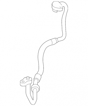 Air conditioning pipe Audi Q7 4L 10-15