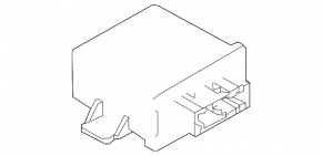 Light control unit for Porsche Macan 15-26