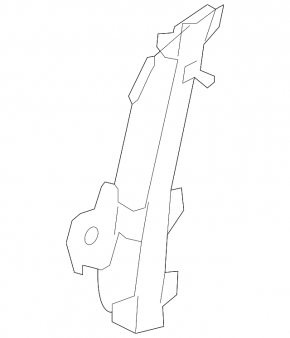 Window lifter with motor front right Nissan Versa 1.8 10-12