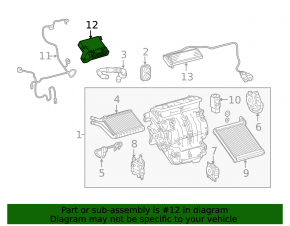 AMPLIFIER ASSY, AIR CONDITIONER Lexus CT200h 11-15