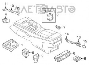 Audi A5 F5 Rear Seat Climate Control 18-25 Chip