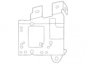 Blind Spot Sensor Bracket, Right, Hyundai Tucson 2022-2025