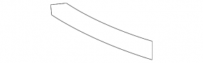 Front bumper bracket left Mercedes S-class W222 15-20 coupe