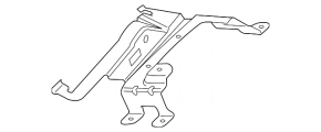 Mazda CX-5 19-25 2.5T Engine Computer ECU Upper Bracket