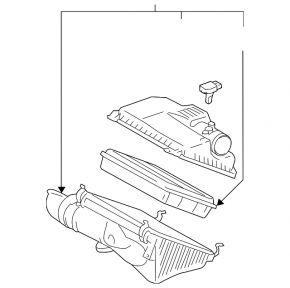 Lexus GX470 03-09 Air Filter Housing