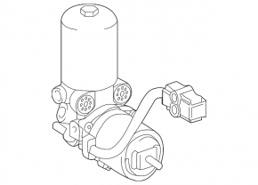 Brake booster Lexus UX250h UX300h 19-26