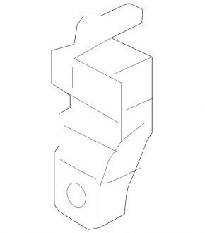 Right front bumper bracket for Audi Q8 19-23 small