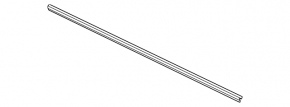 Glass seal inner front left BMW 5 F10 11-16