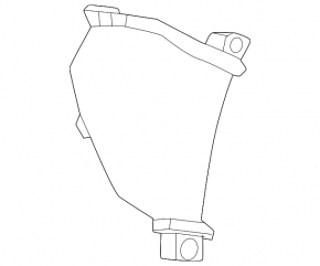 Subaru Solterra 23-24 right front bumper air duct