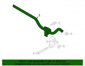 Rear stabilizer VW Jetta 19-