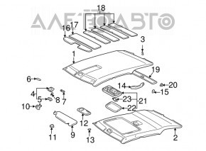 Lexus RX300 98-00 headliner