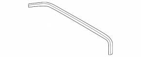 Hood seal short Nissan Murano z51 09-14