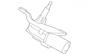 Rear wiper linkage with motor for BMW X5 E70 07-13